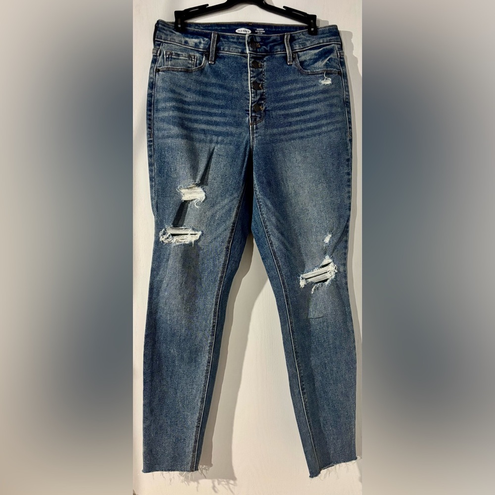 Old Navy Blue Skinny Jeans
